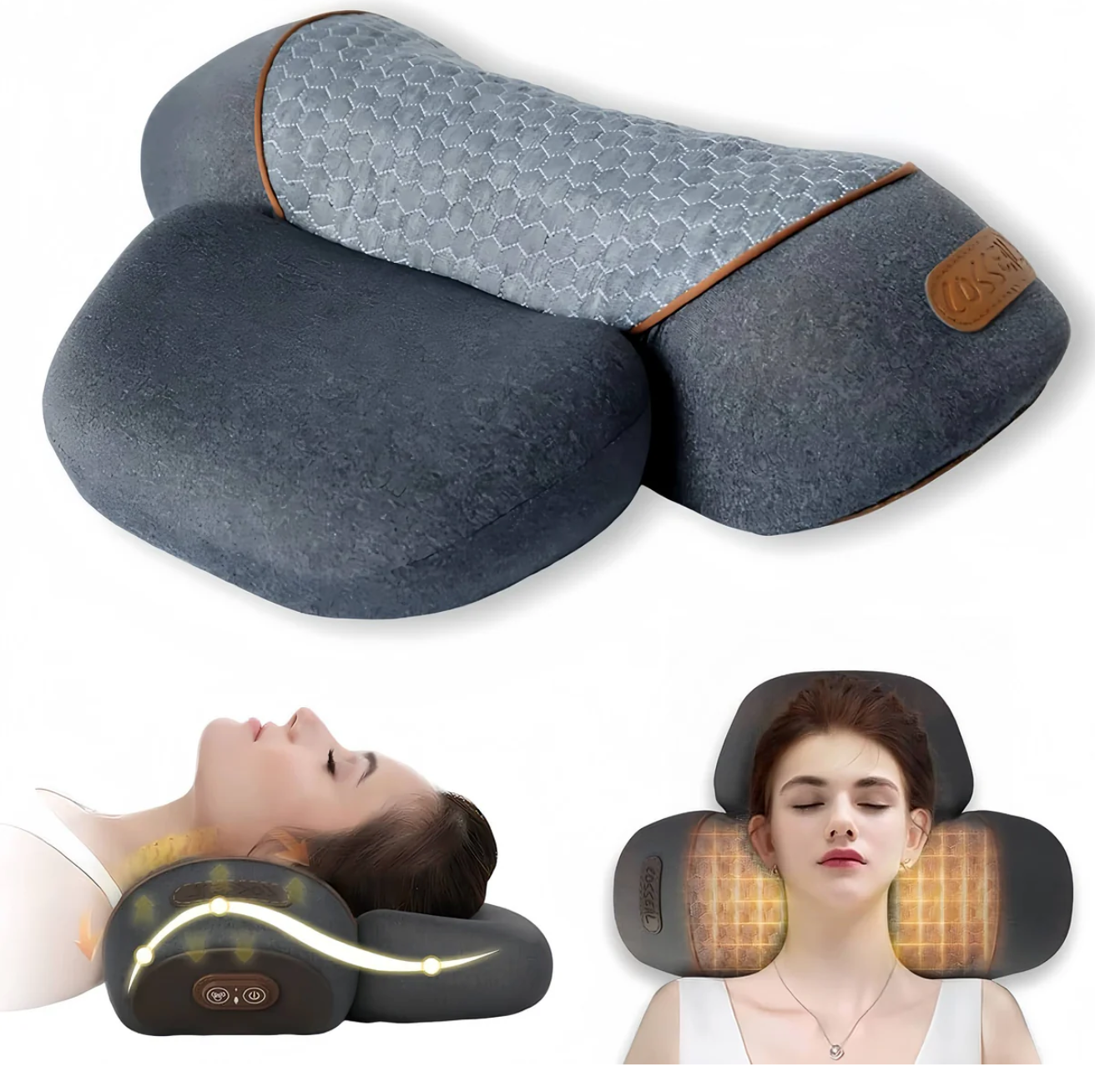 Elyzon® 3 in 1 Neck Massage Pillow